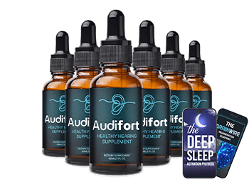 Six bottles of AudiFort