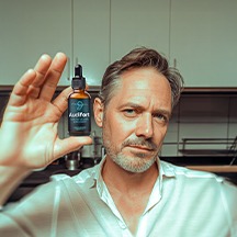 Customer holding AudiFort
